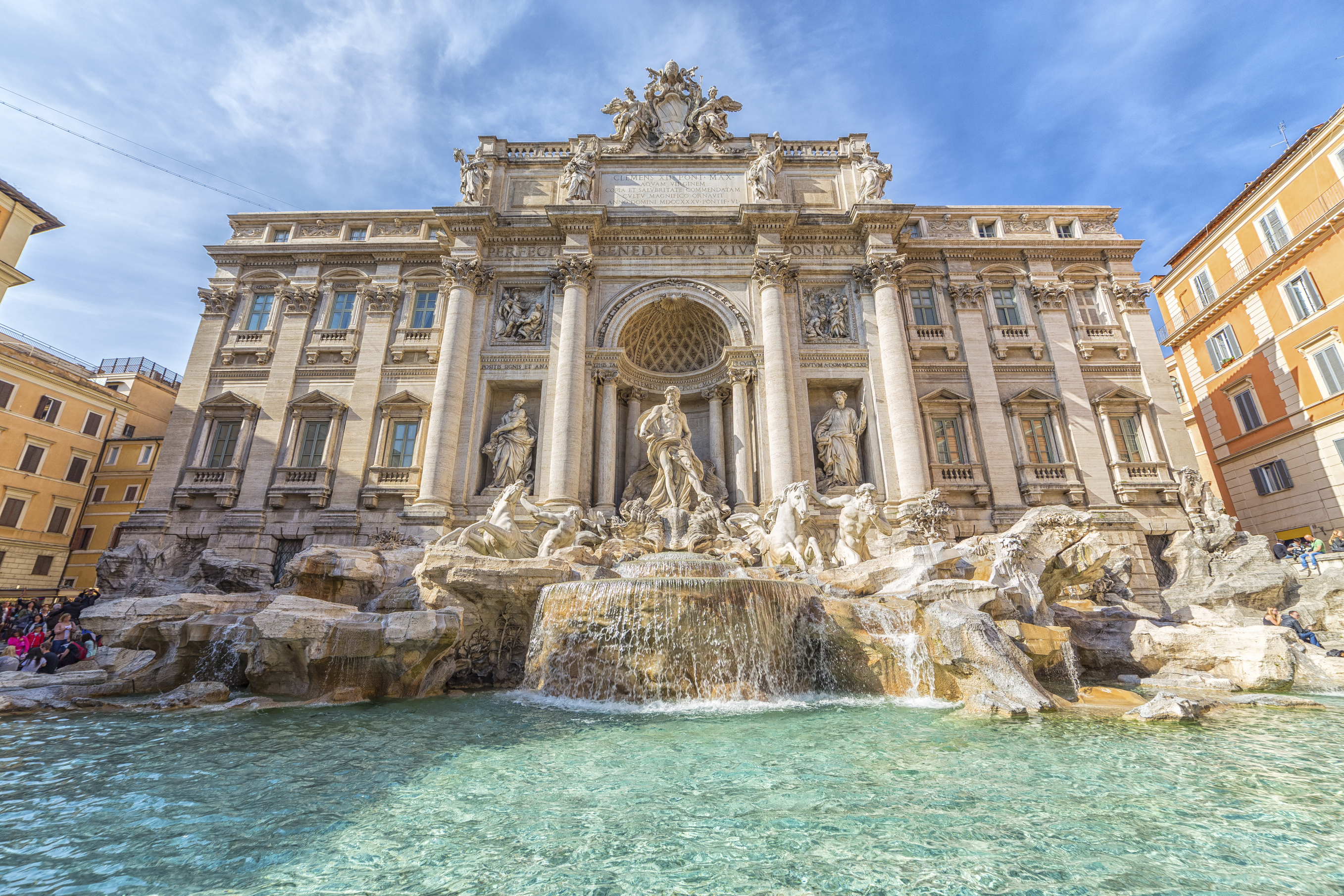 ローマ歴史地区とバチカン市国が世界遺産に指定されている一大観光地ローマ
