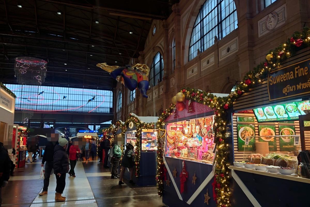 スイスの街、クリスマス