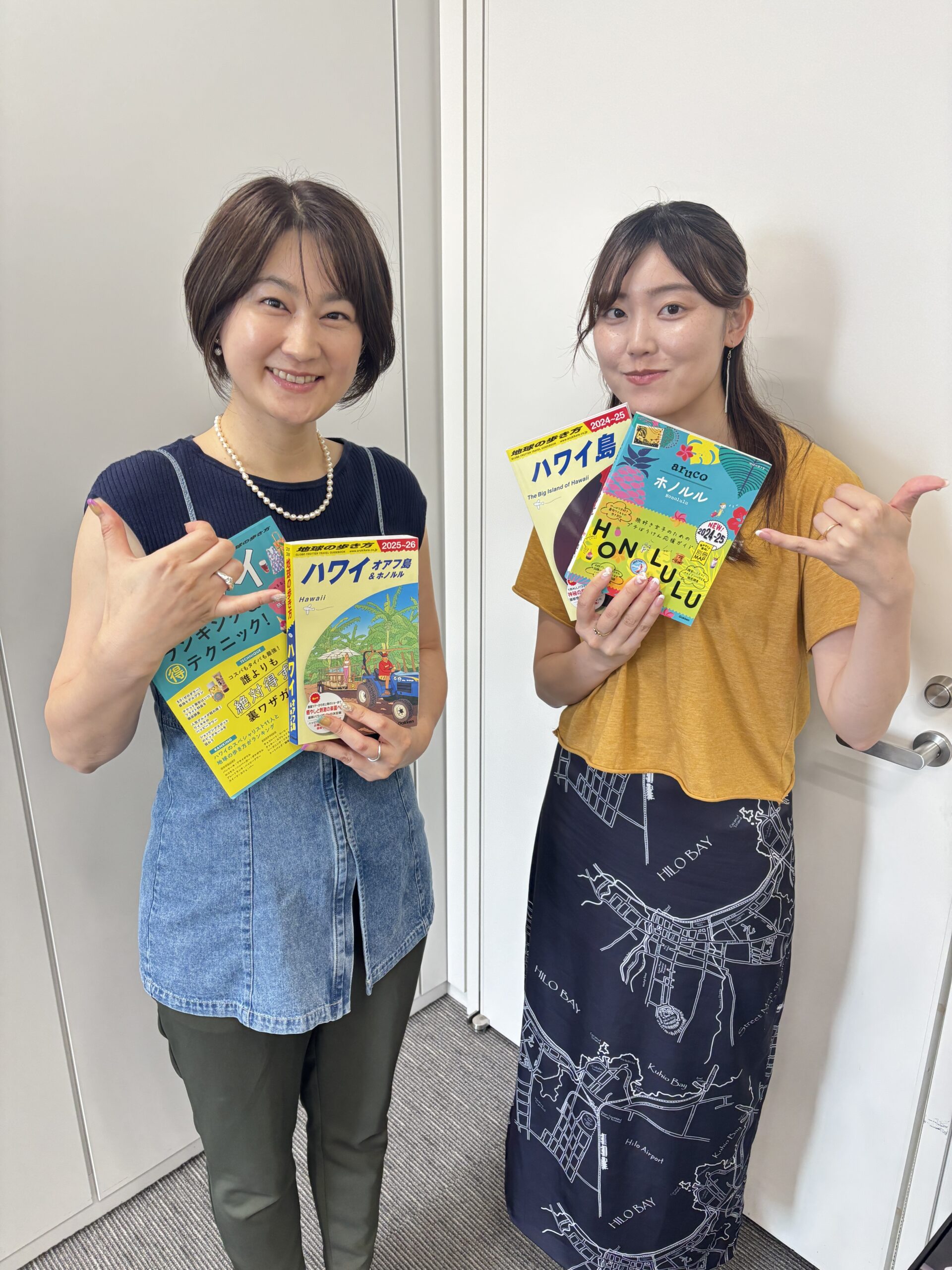 ハワイ担当 日隈＆奥津