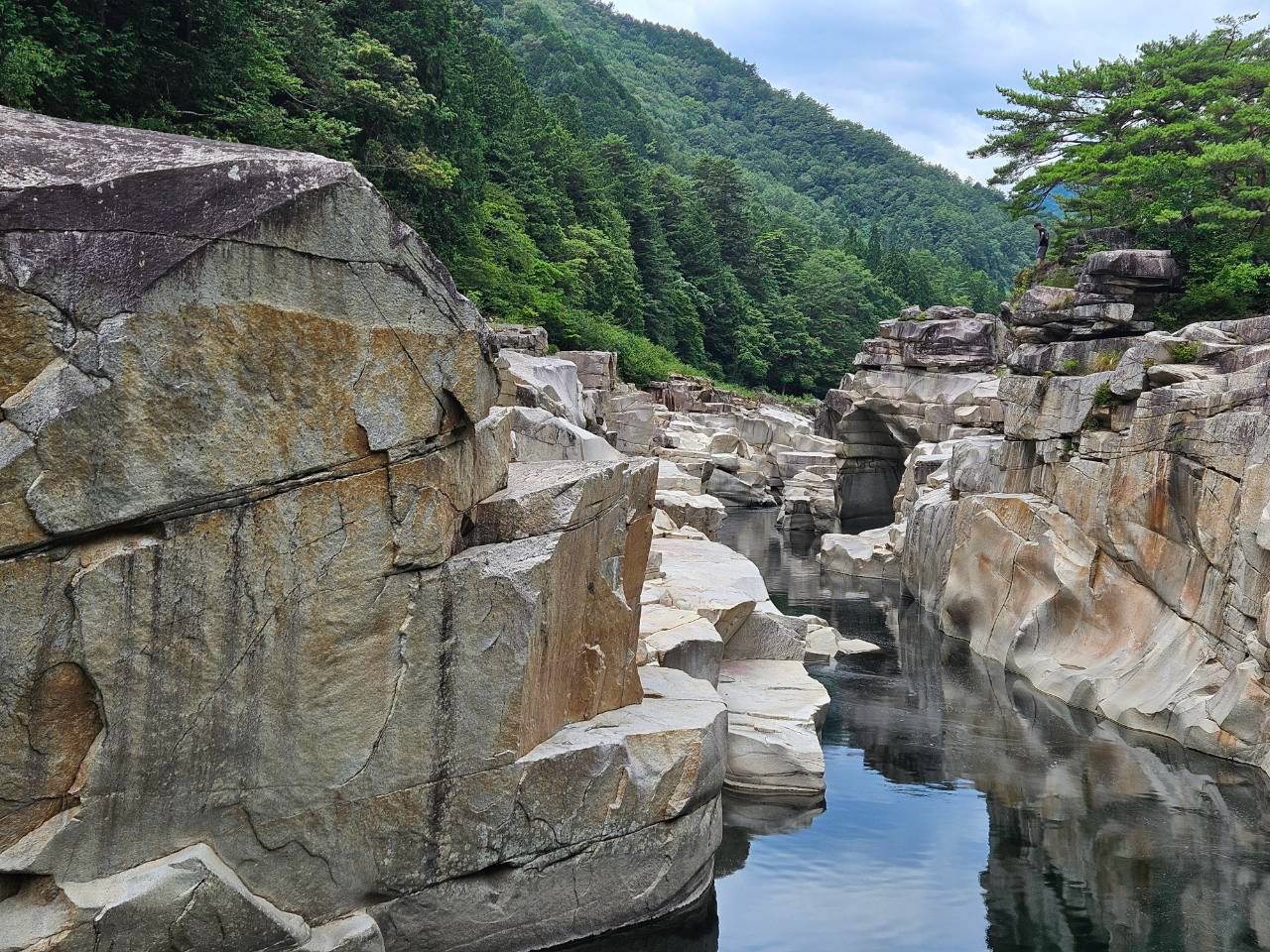寝覚の床　木曽　絶景　長野