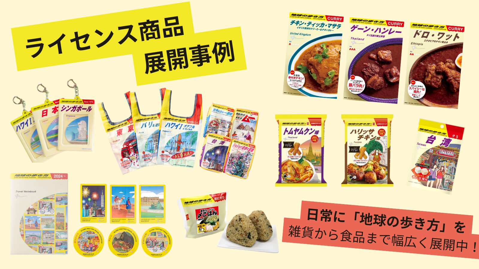 書籍だけじゃない！「地球の歩き方」ライセンス商品展開事例 | 地球の